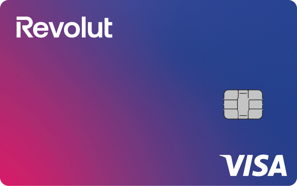 Carte Revolut Standard Visa — face avant